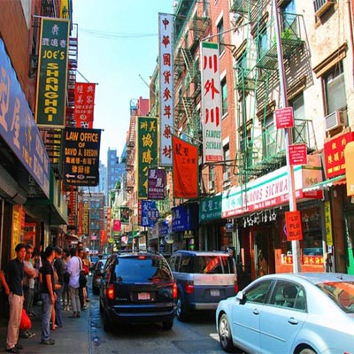 Chinatown em Manhattan