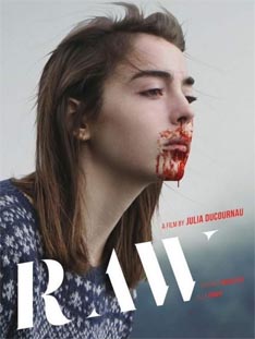 Às vezes, a propaganda atrapalha e muito. Portanto, esqueça a alcunha de terror que a interessante produção Raw levou, e se concentre no fato de que se trata de um drama pesado e bizarro sobre a passagem da adolescência para a vida adulta e conflitos familiares, além de buylling