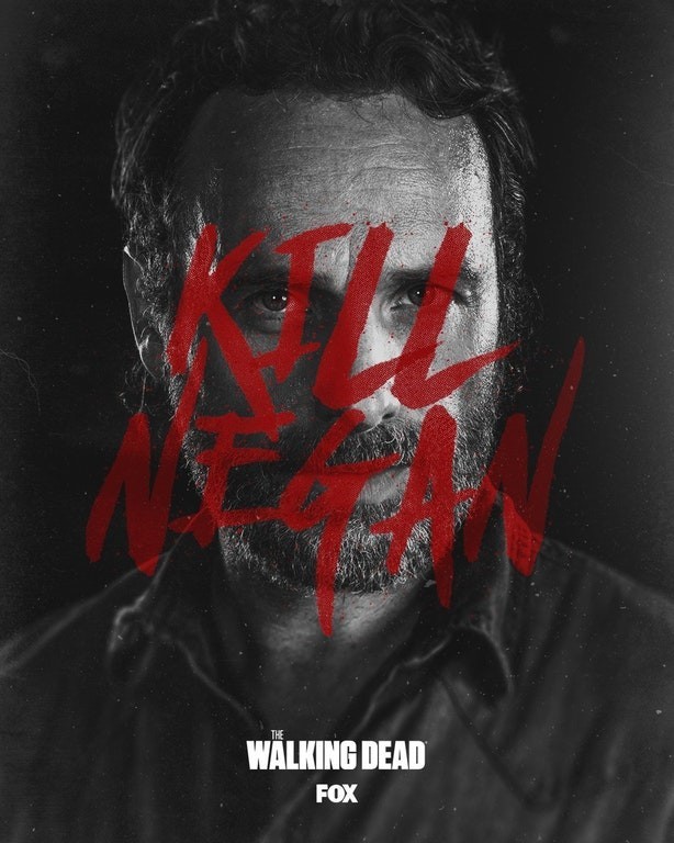 The Walking Dead - Novo pôster divulgado deixa claro o objeto de Rick na nova temporada