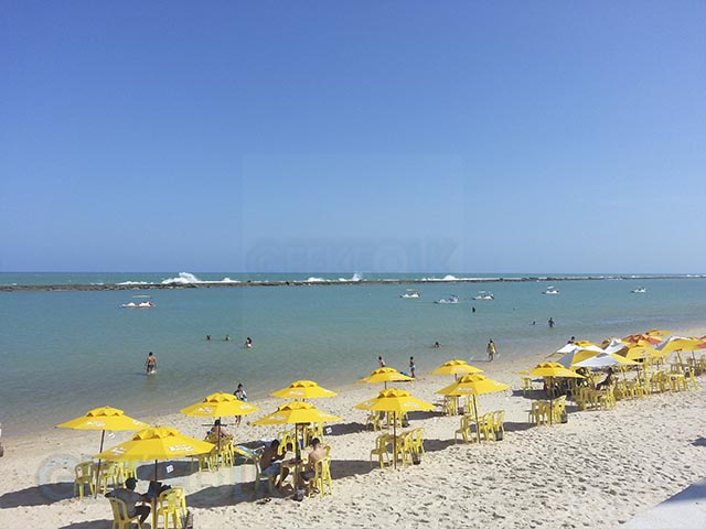 Encostado também com a Praia do Gunga, uma paradisíaca praia, a Praia da Barra de São Miguel. Muito linda mesmo